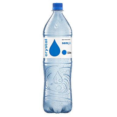 Água Mineral Crystal Sem Gás 1,5L