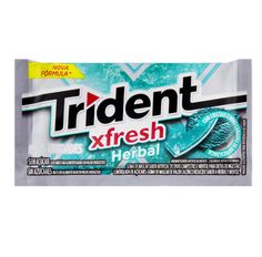 Chiclete Trident Xfresh Herbal 5 Unidades 8g