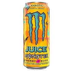 Energético Monster Energy Juice Tropical Orange Khaotic Lata 473ml