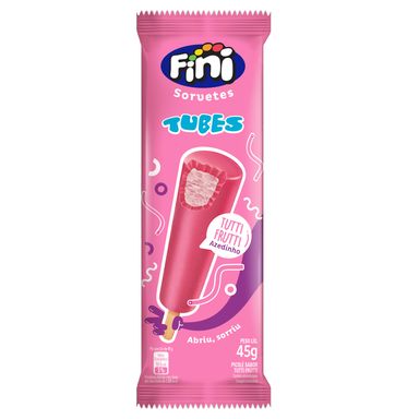 Picolé Tubes Fini Tutti Frutti
