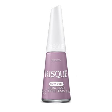 Esmalte Risqué Cremoso Clima Tenso Entre Rosas