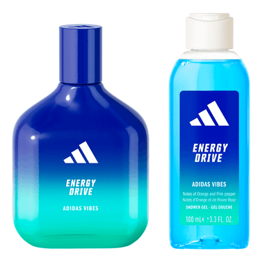Kit Perfume Adidas Vibes Energy Drive 100ml Mais Shower Gel 100ml