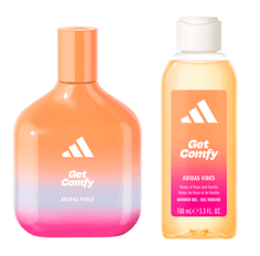 Kit Perfume Adidas Vibes Get Comfy Eau De Parfum 100ml Mais Shower Gel 100ml