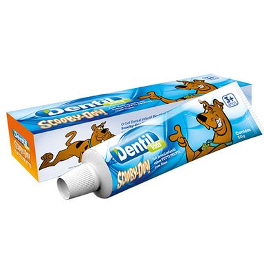 Creme Dental Infantil Dentil Scooby-Doo Gel Tutti-Frutti 50g