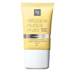 Primer Facial Ruby Kisses Retoque Nunca Mais Colorido Amarelo