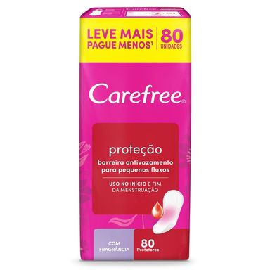 Protetor Diário Carefree Original Econômico Leve 80 Pague 60