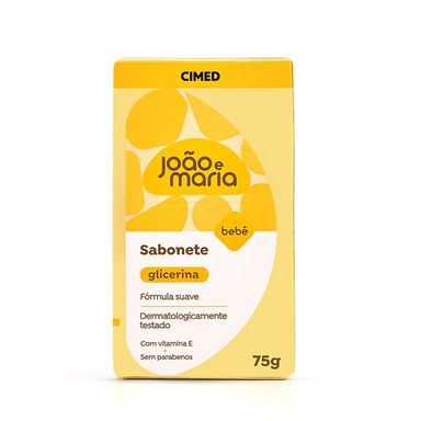 Sabonete Em Barra João E Maria Glicerinado 75g