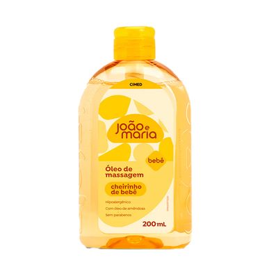 Óleo Corporal De Massagem João E Maria 200ml