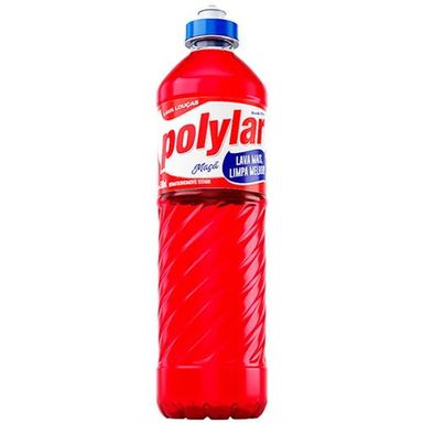Detergente Liquido Polylar Maçã 500ml