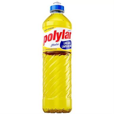 Detergente Liquido Polylar Neutro 500ml