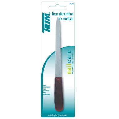 Lixa De Unha Trim Cabo Metal
