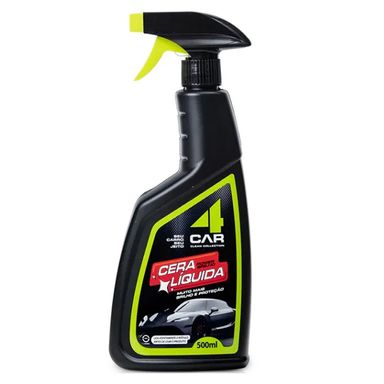 Cera Liquida 4Car Clean Pronto Brilho 500ml