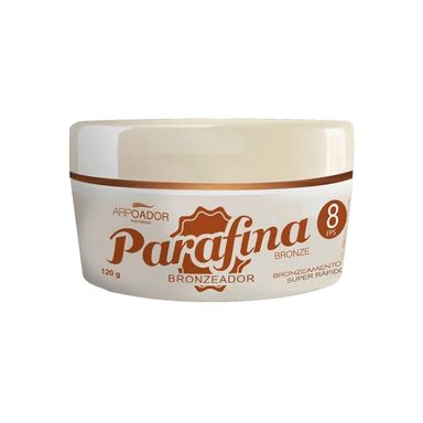 Parafina Bronze FPS8 - Creme Bronzeador 120g