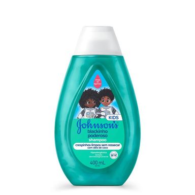 Shampoo Infantil Johnsons Baby Blackinho Poderoso 400ml