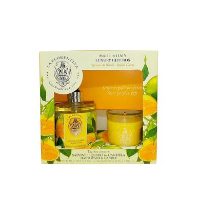 Kit  La Florentina Bell Relax Boboli Citrus -  Cuidados Pessoais 3 Peças