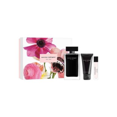 Kit Narciso Rodriguez For Her - Eau de Toilette 100ml + Body Lotion 50ml + Travel Size 10ml