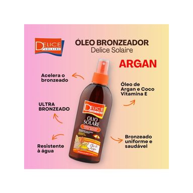 Delice Solaire Argan - Óleo Bronzeador Spray 150ml