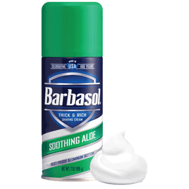 Barbasol Soothing Aloe - Espuma de Barbear 283g