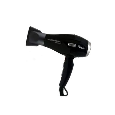 Roger Speed Ionic Pro 8904 Preto - Secador Para Cabelo 220V