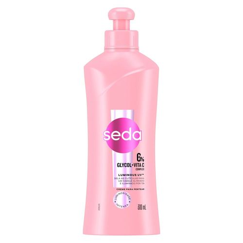 Creme De Pentear Seda Luminous UV Glycol + Vita C Complex 300ml