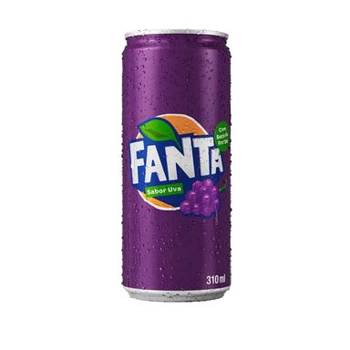 Refrigerante Fanta Uva Lata 310ml