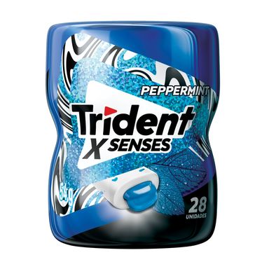 Chiclete Trident XSenses Peppermint 54g