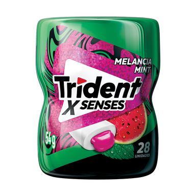 Chiclete Trident X Senses Melancia Mint 54g
