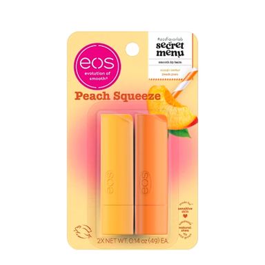 Eos Peach Squeeze Lip Balm Stick - Bálsamo Labial 8g