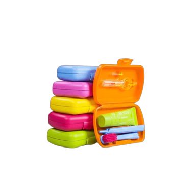 Curaprox Escova DE Viagem + Interdental + Creme Dental 10ml + Caixa Para Viagem