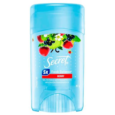 Desodorante Stick Secret Clear Gel Berry 45g