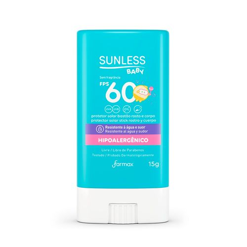 Protetor Solar Sunless Baby Stick FPS60 - 15g