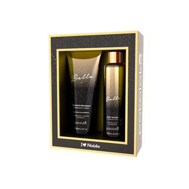 Kit Pokoloka Belle Feminino - Body Splash 250ml + Hidratante Corporal 240ml