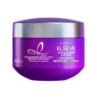 Máscara Capilar Elseve Efeito Teia Colágeno Lifter 300g