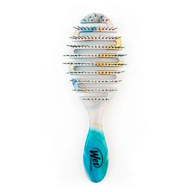 Escova De Cabelo Wetbrush Flex Organic Verde Azulada
