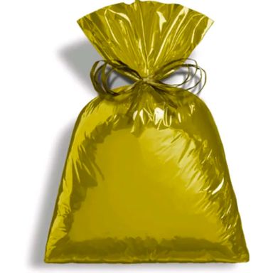 Embalgem Para Presente Cromus Liso Com Laços 25X37