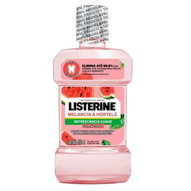 Enxaguante Bucal Listerine Melancia & Hortelã Sem Álcool 250ml
