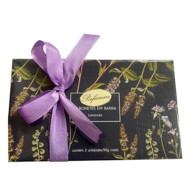 Kit Sabonete Em Barra Casa&Perfume Lavanda Com 2 Unidades 90g