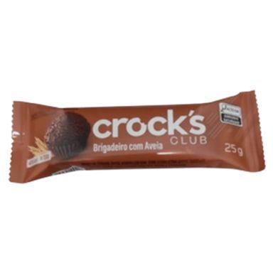 Barra De Cereal Crocks Club Brigadeiro Com Aveia 25g