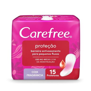 Protetor Diário Original Carefree Com Perfume 15 Unidades