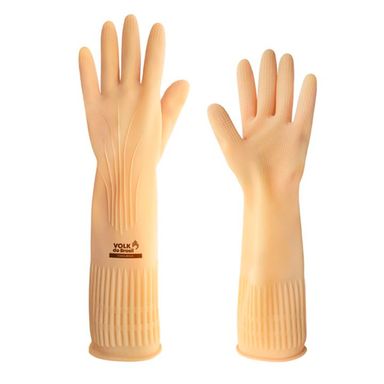 Luva Látex Volk Cano Longo Ranhadura G