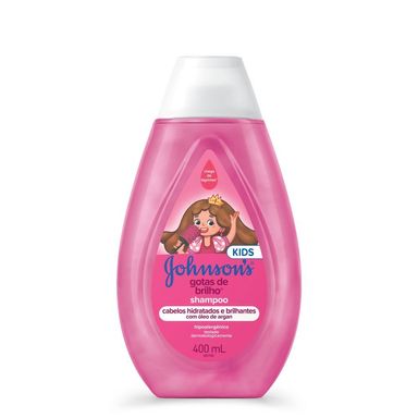Shampoo Johnson's Baby Gotas De Brilho 400ml