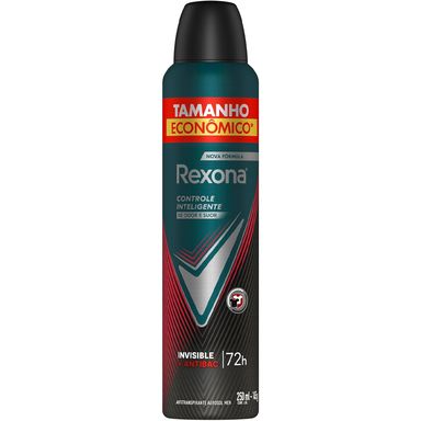Antitranspirante Aerosol Rexona Men Antibacterial+Invisible 250 ml