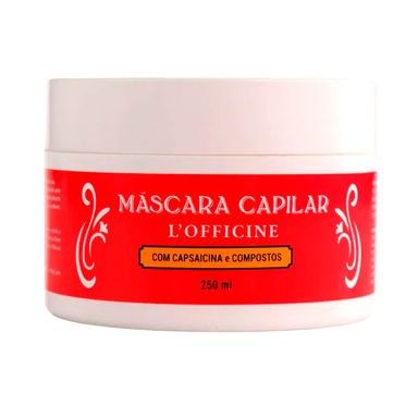 Máscara De Tratamento L'Officine Capsaicina 250g