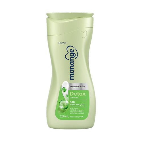 Creme Hidratante Corporal Monange Detox Capim-Limão E Gengibre 200ml