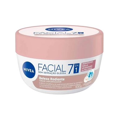 Creme Hidratante Facial Nivea Beleza Radiante 7 em 1 100g