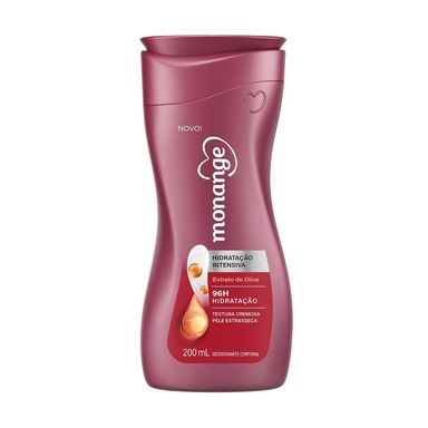 Hidratante Monange Extrato De Oliva Hidratação Intensiva com Ação Desodorante 200ml