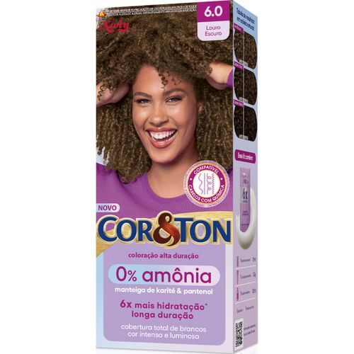 Tintura Cor & Ton 0% Amônia  Louro Escuro 6.0