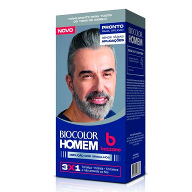 Tonalizante Biocolor Homem Redução Grisalhos