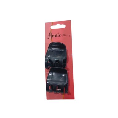 Piranha Para Cabelo Annie Preta Com 2 Unidades