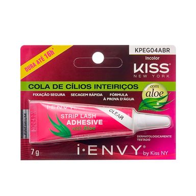 Cola para Cílios First Kiss Clear com Aloe Vera